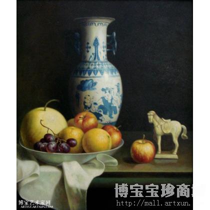 埃拉(金英姬) 装饰画 — 《静物花卉》— 06 类别: 静物油画J